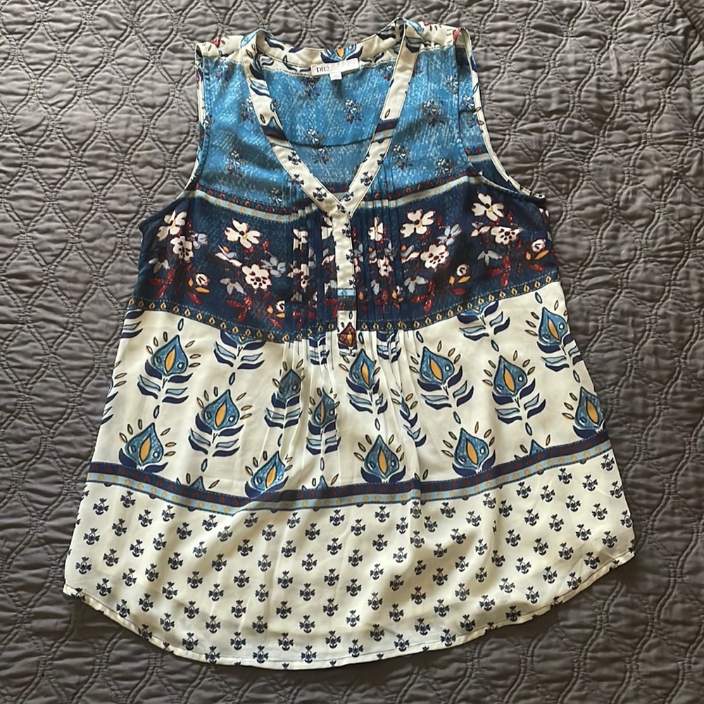 DR2 Flowy Sleeveless Top - Small